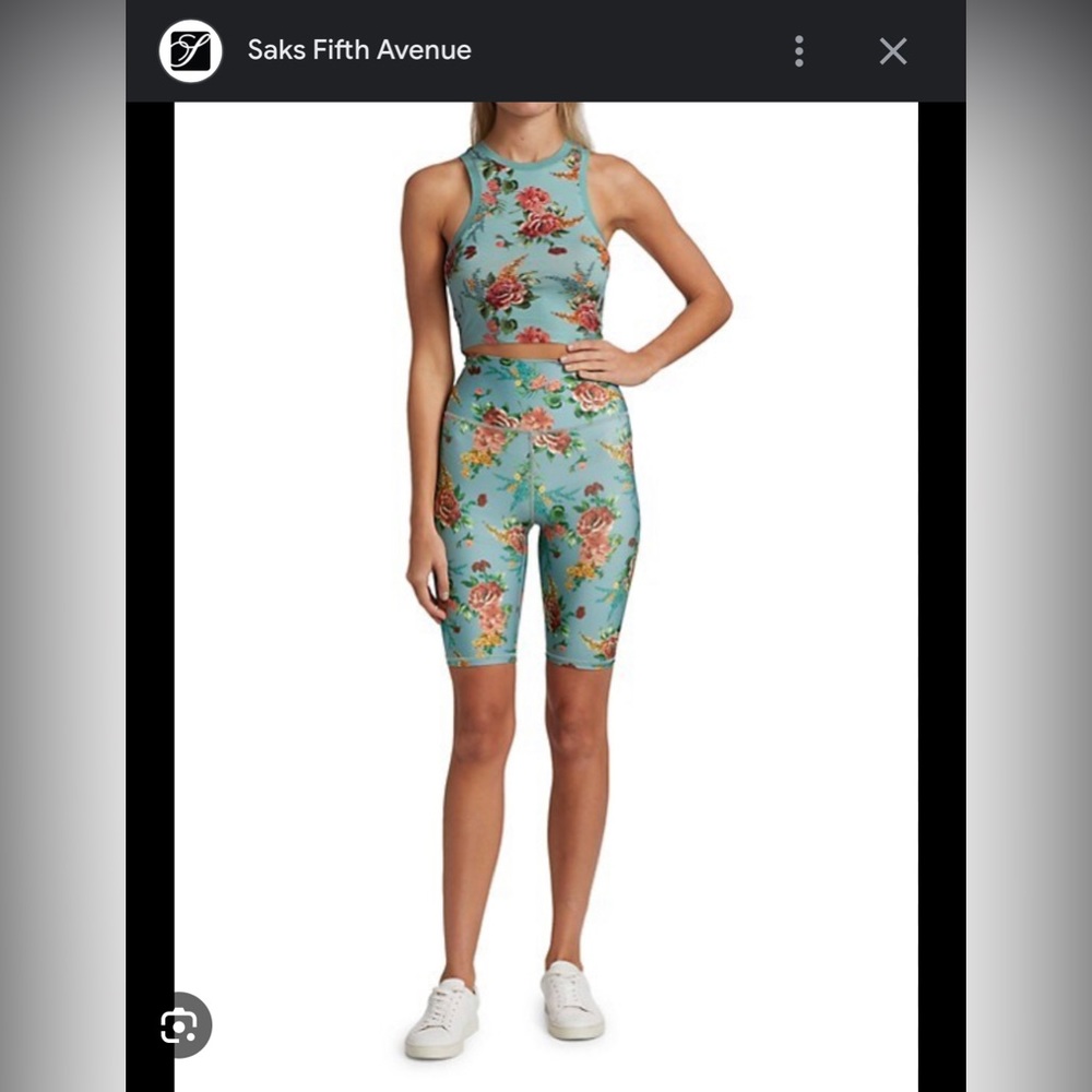 Alice and Olivia floral workout set